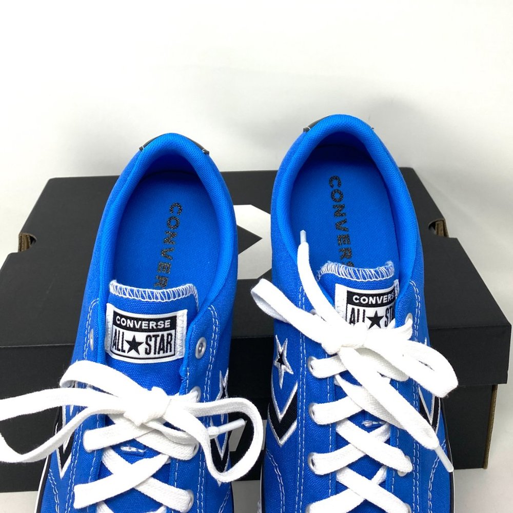 Converse STAR PLAYER Low Canvas Blue Sneakers Men - Picture 5 of 10